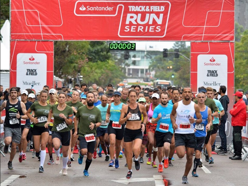 Track&Field Run Series entrega de kits da prova acontece no Shopping