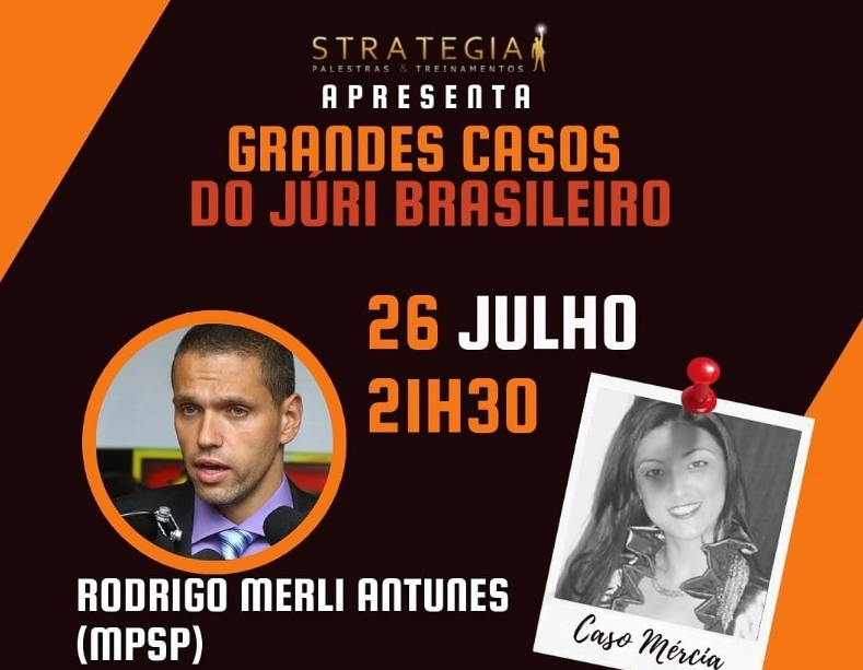 Rodrigo Merli Strategia apresenta grandes casos do Júri brasileiro totalmente ...