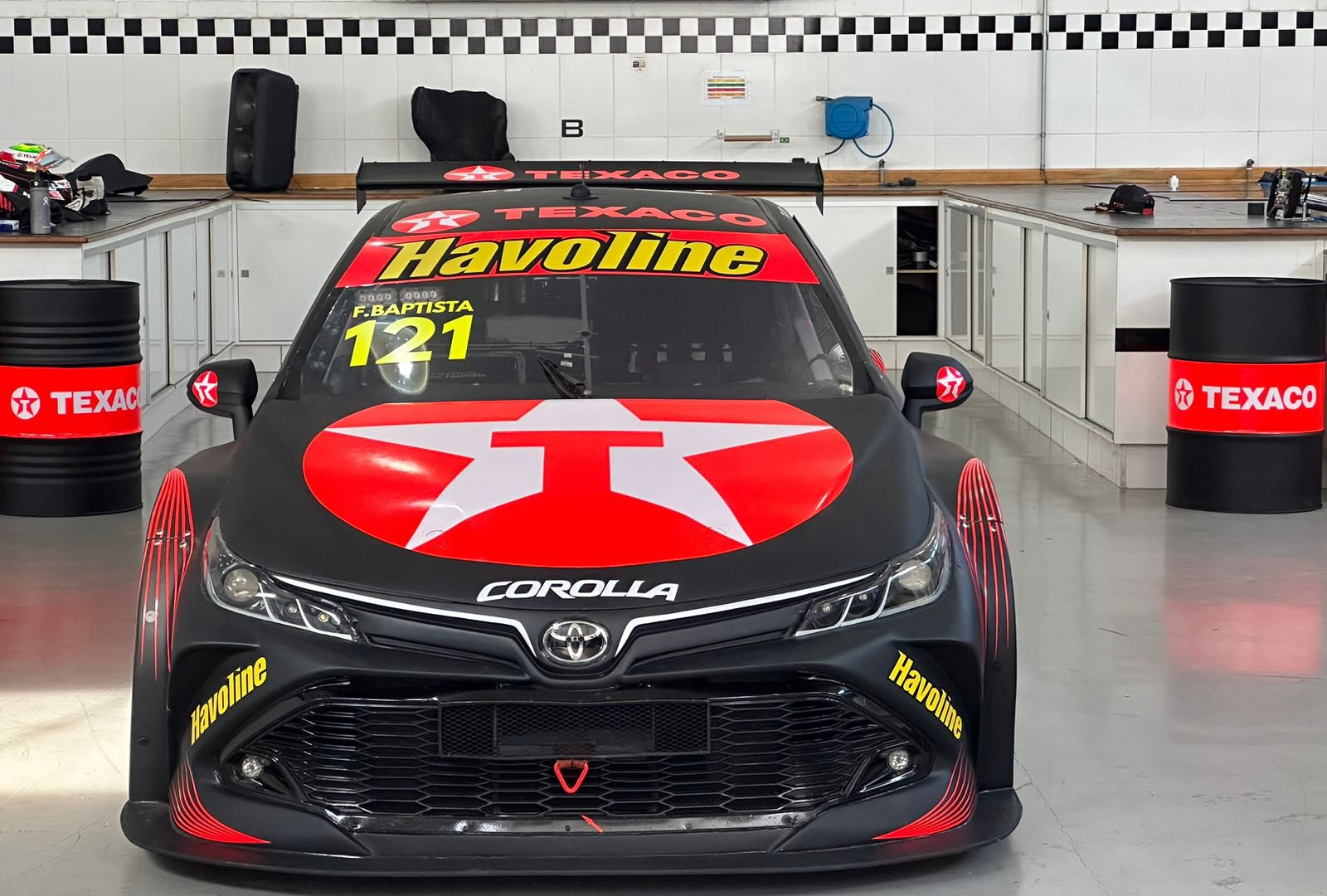 Texaco Racing aposta em conceito diferenciado no layout do carro de ...