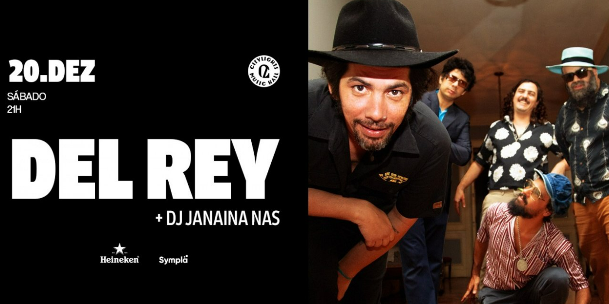 Banda Del Rey promove o “Baile de Fim de Ano” no City Lights Music Hall ...